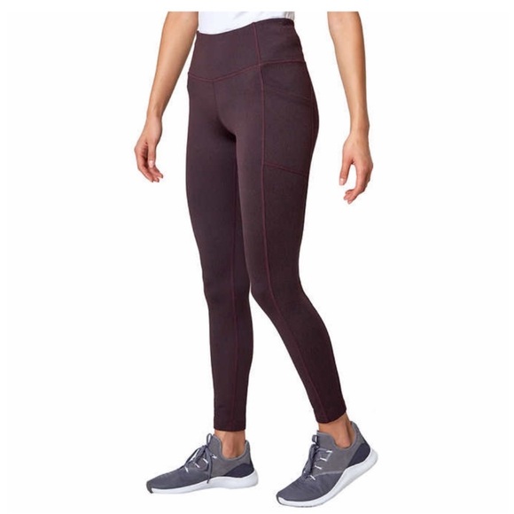 Mondetta Pants - NWT Mondetta Ladies Brushed Jacquard Legging PURPLE